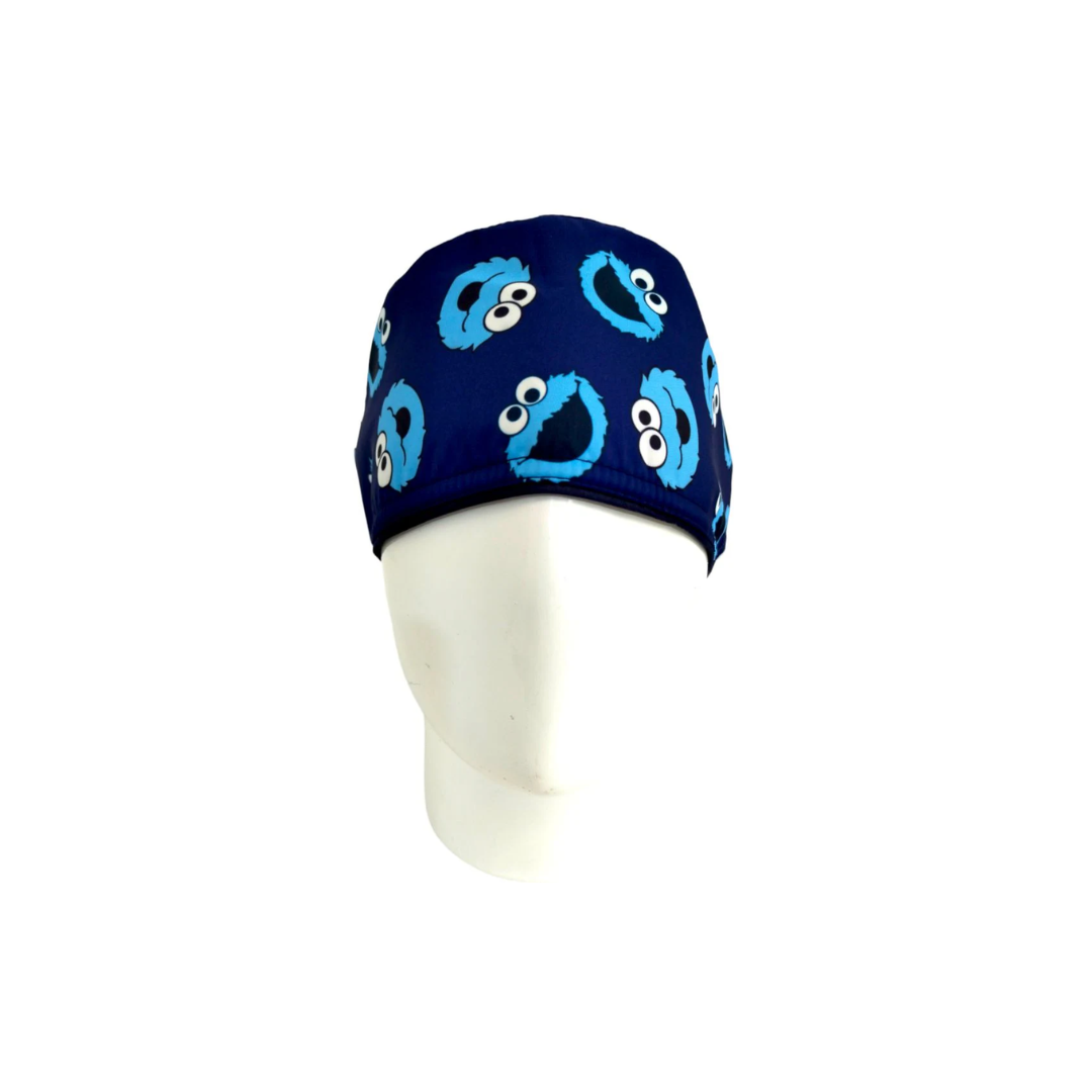 Cookie Monster Women's Surgical Scrub Cap