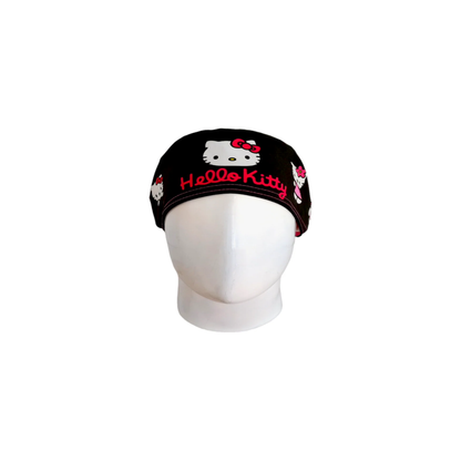 Women's Surgical Cap Hello Kitty Black