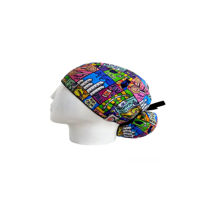 Women's Surgical Cap Anesthesia Rock & Roll