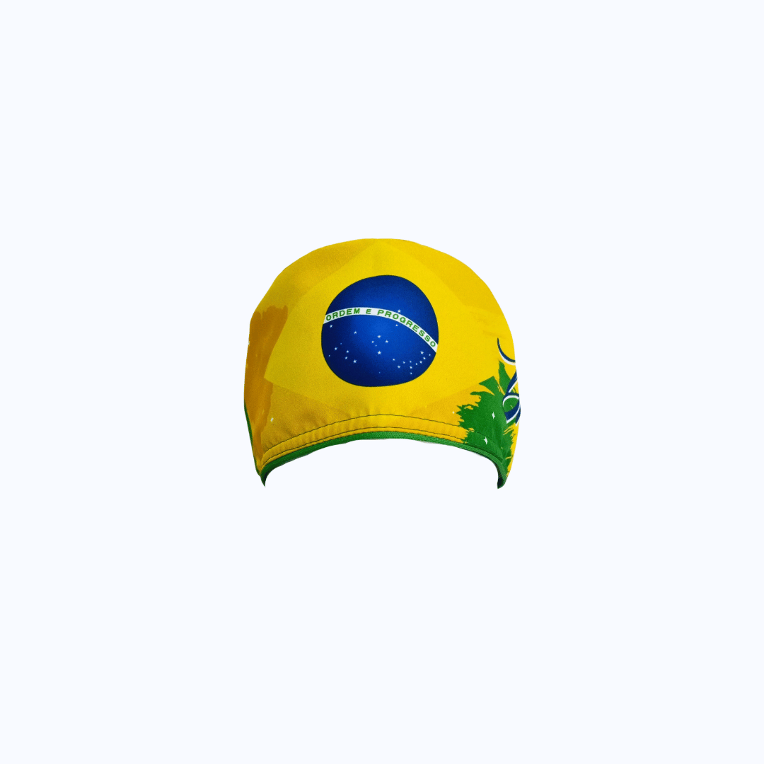 Gorro Quirúrgico Mujer Brasil Canarinha Pinceladas