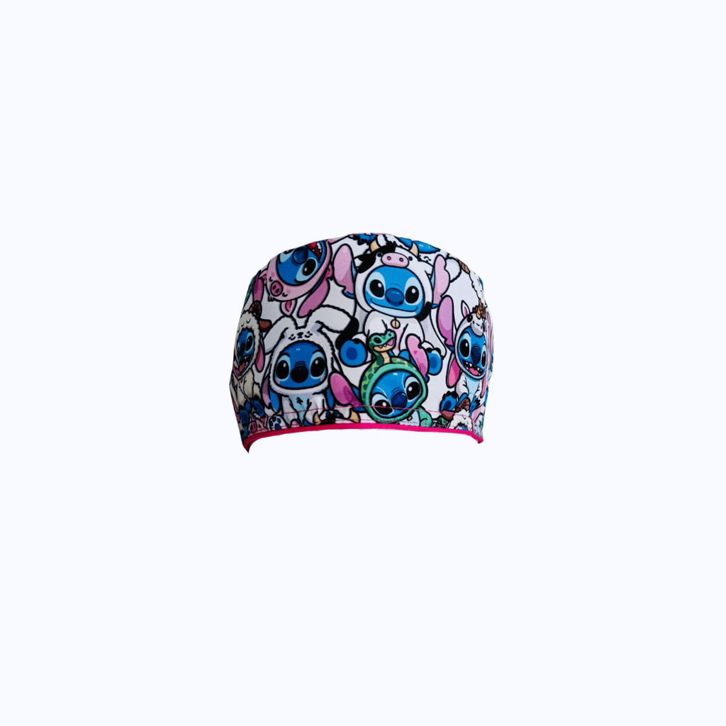 Gorro Quirúrgico Mujer Stitch Disfraces de Animalitos Rosa