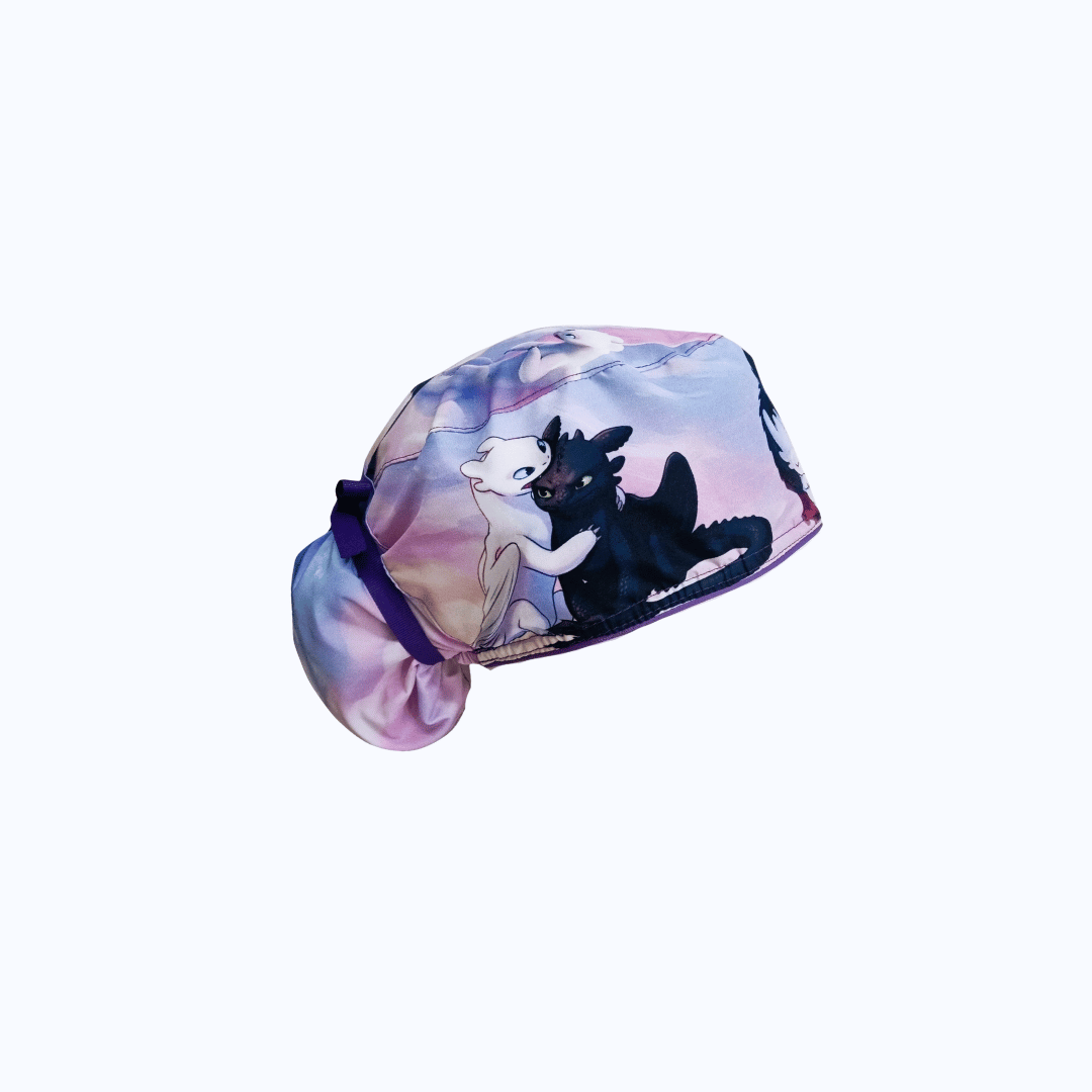 Gorro Quirúrgico Mujer Chimuelo y Furia Luminosa
