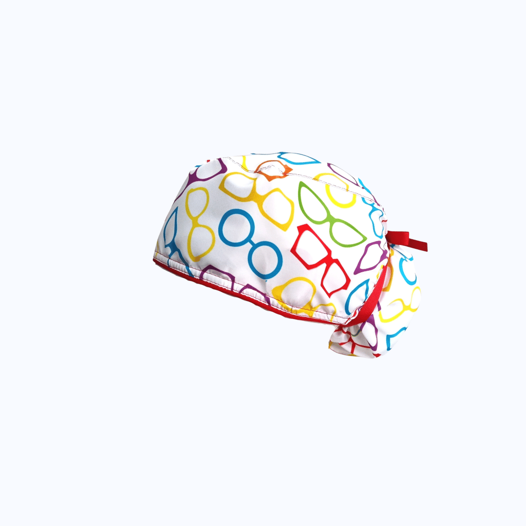 Gorro Quirúrgico Mujer Gafas y Monturas Multicolor
