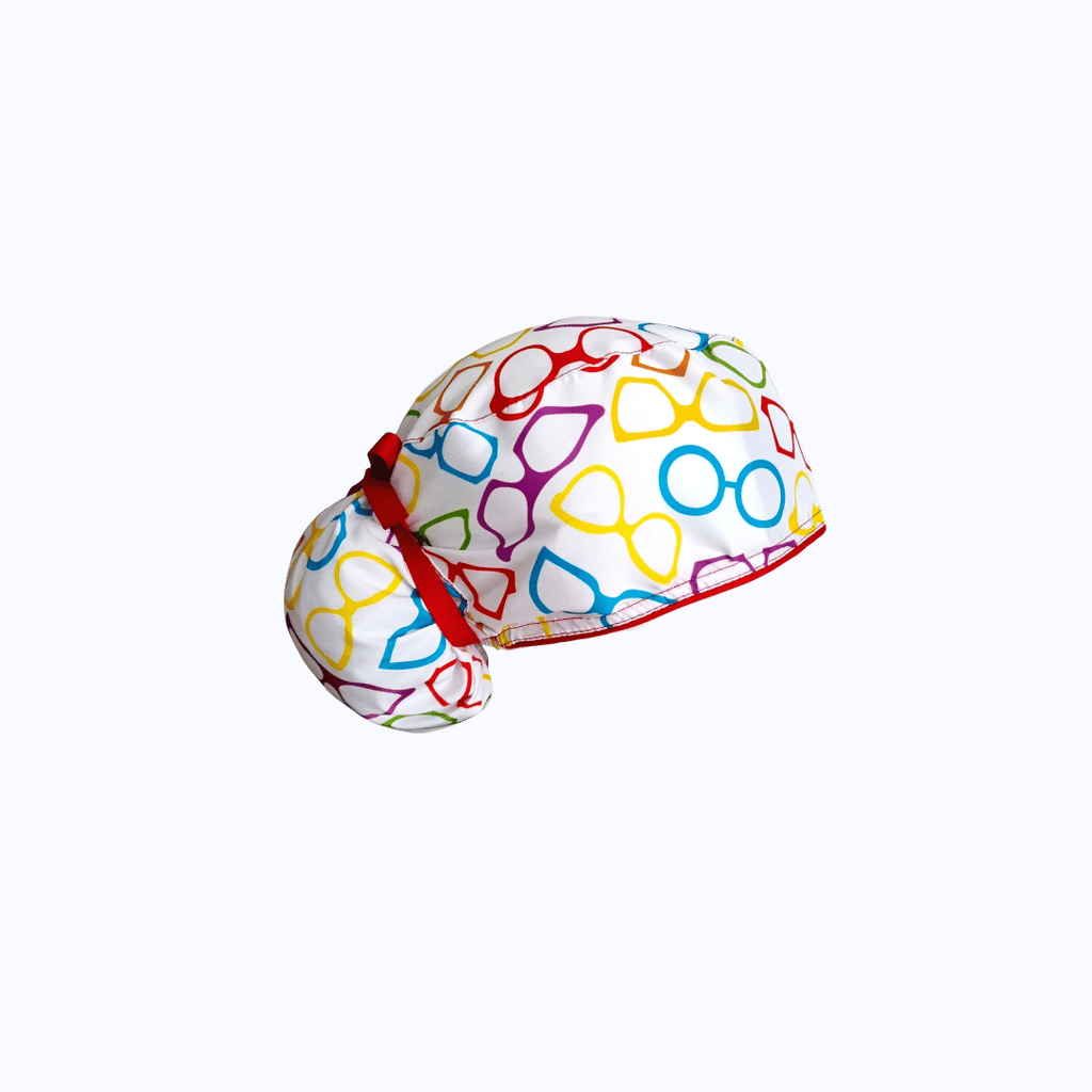 Gorro Quirúrgico Mujer Gafas y Monturas Multicolor