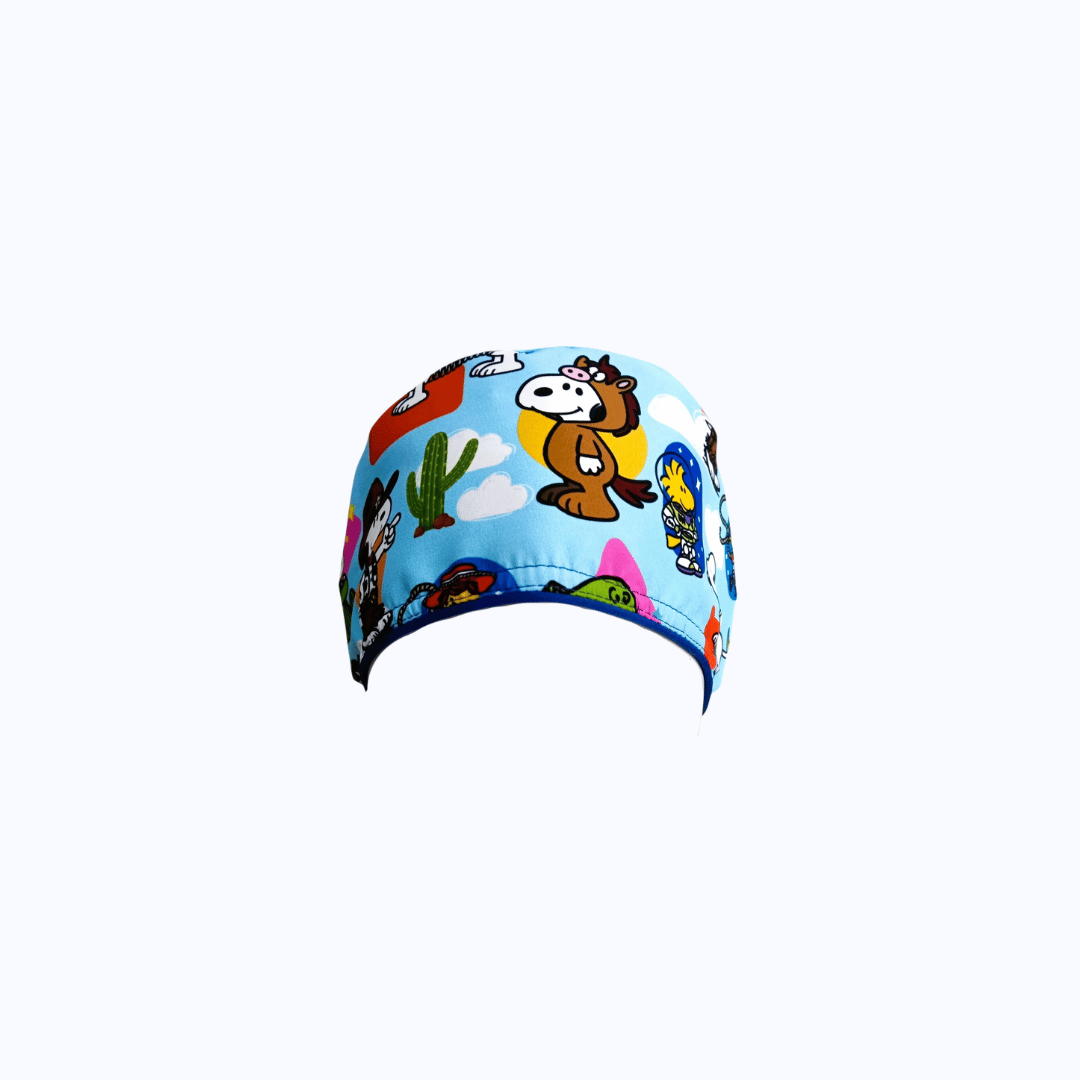 Gorro Quirúrgico Mujer Snoopy y Toy Story Cielo