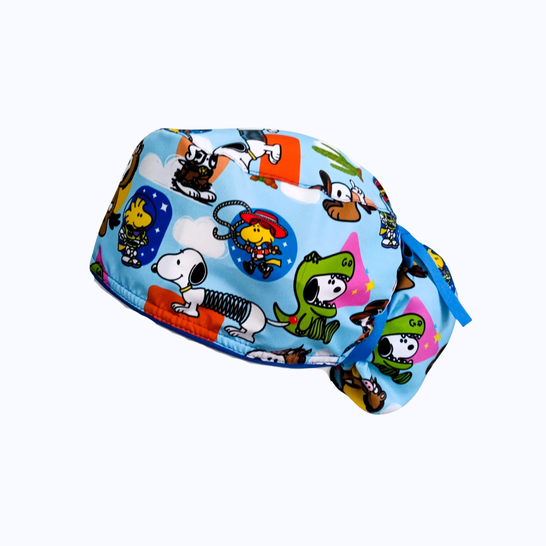 Surgical Scrub Cap for Women Midnight Mouse