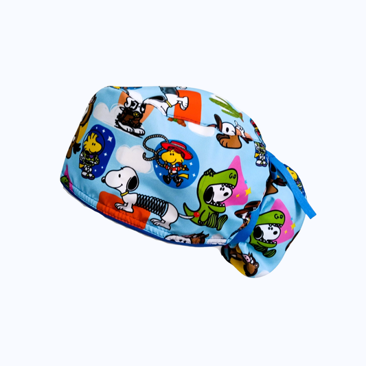 Surgical Scrub Cap for Women Midnight Mouse