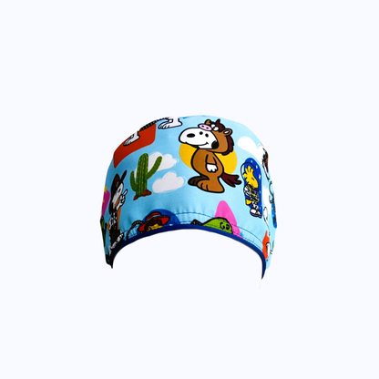 Surgical Scrub Cap for Women Midnight Mouse