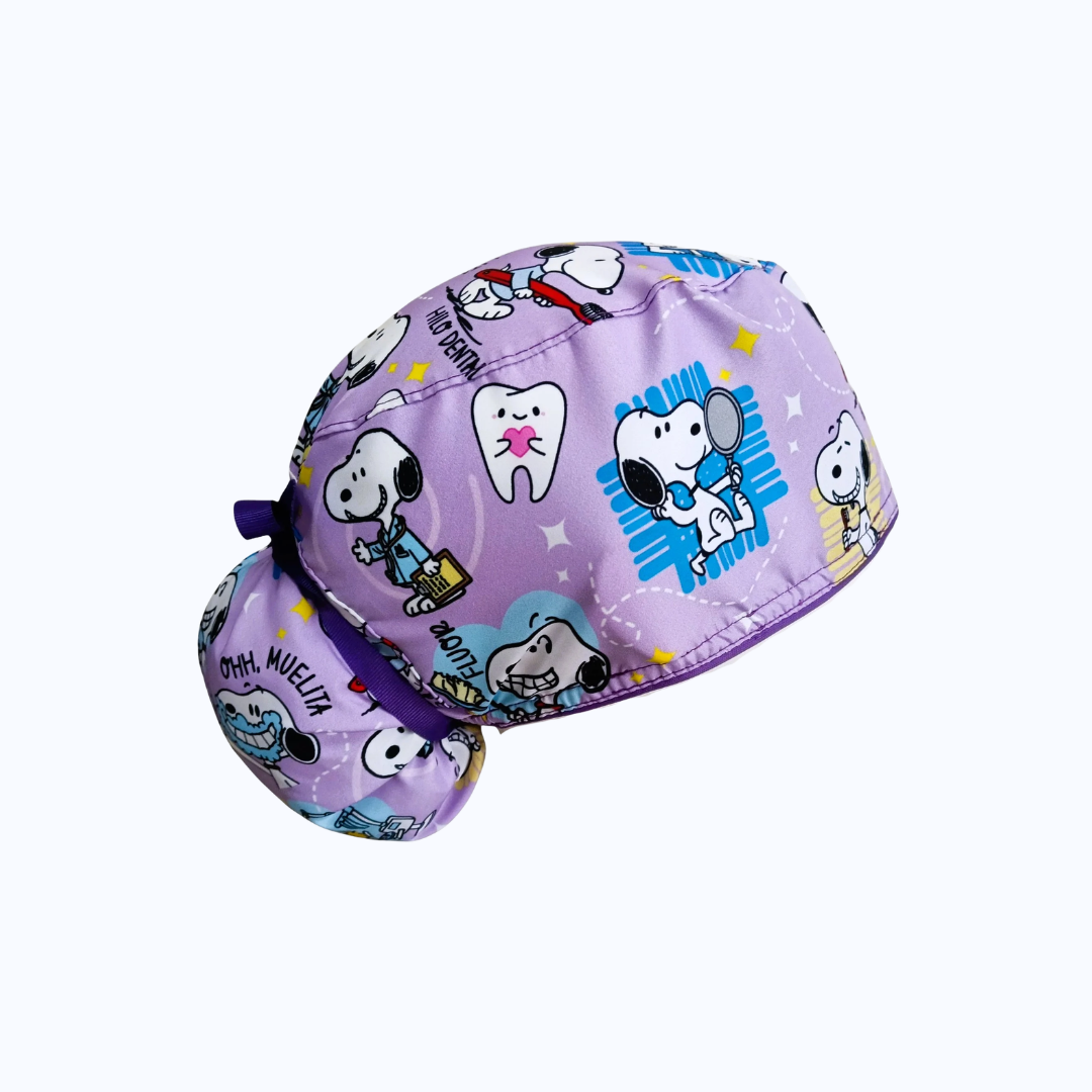 Surgical Scrub Cap for Women Midnight Mouse
