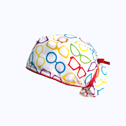 Gorro Quirúrgico Mujer y Portacarnet Gafas y Monturas Multicolor