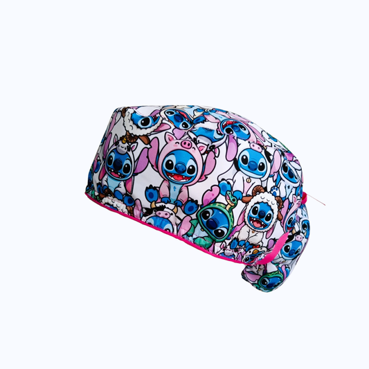 Surgical Scrub Cap for Women Midnight Mouse