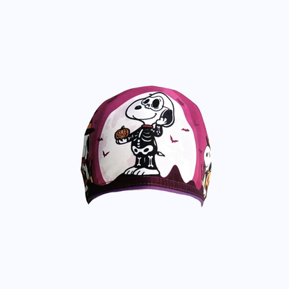 Gorro Quirúrgico Mujer y Portacarnet Snoopy Navidad