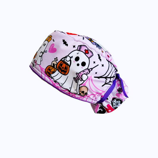 Surgical Scrub Cap for Women Midnight Mouse