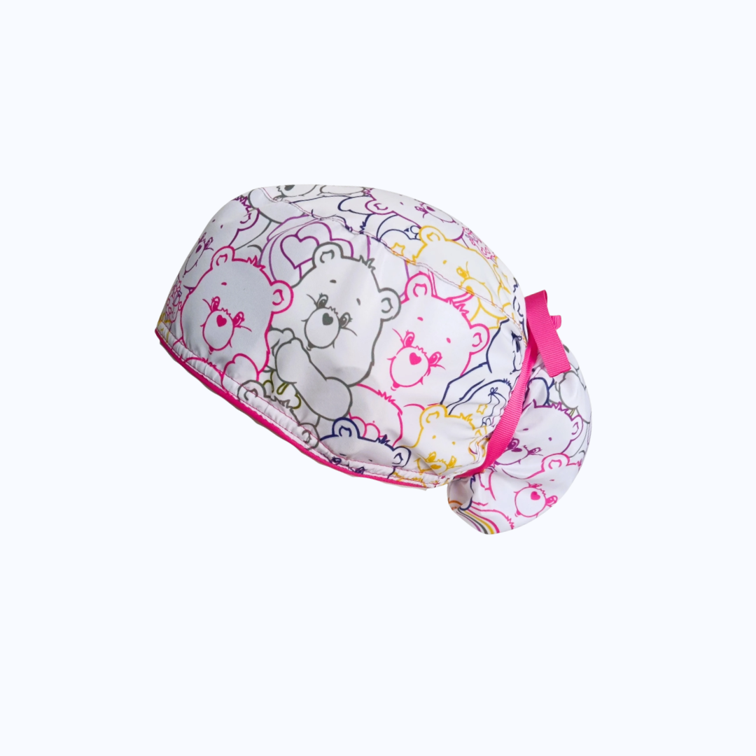 Gorro Quirúrgico Mujer y Portacarnet Ositos Cariñositos Care Bears