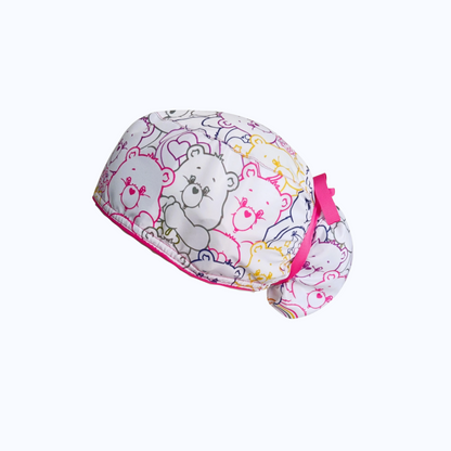 Gorro Quirúrgico Mujer y Portacarnet Ositos Cariñositos Care Bears