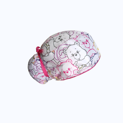 Gorro Quirúrgico Mujer y Portacarnet Ositos Cariñositos Care Bears