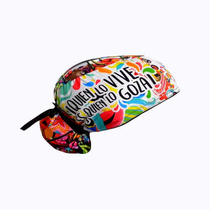 Gorro Quirúrgico Mujer y Portacarnet Carnaval Barranquilla