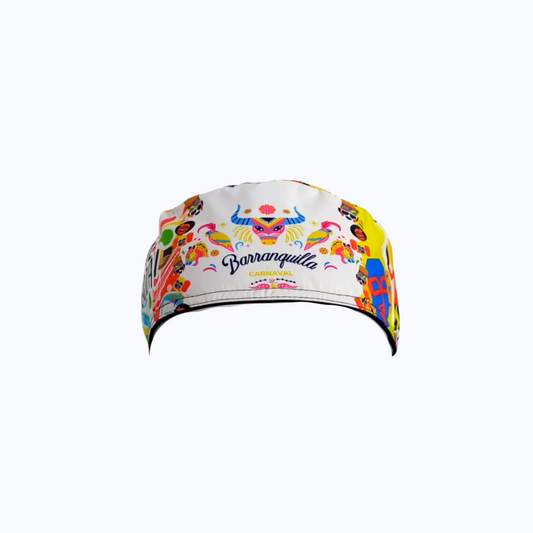 Gorro Quirúrgico Mujer y Portacarnet Carnaval Barranquilla