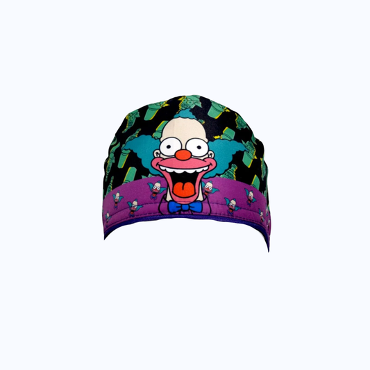 Gorro Quirúrgico Mujer y Portacarnet Krusty Negro