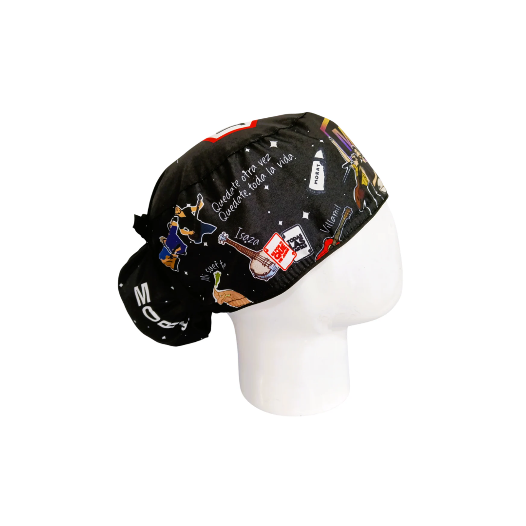 Surgical Scrub Cap for Women Midnight Mouse