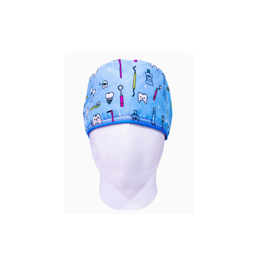 Surgical Scrub Cap for Women Midnight Mouse
