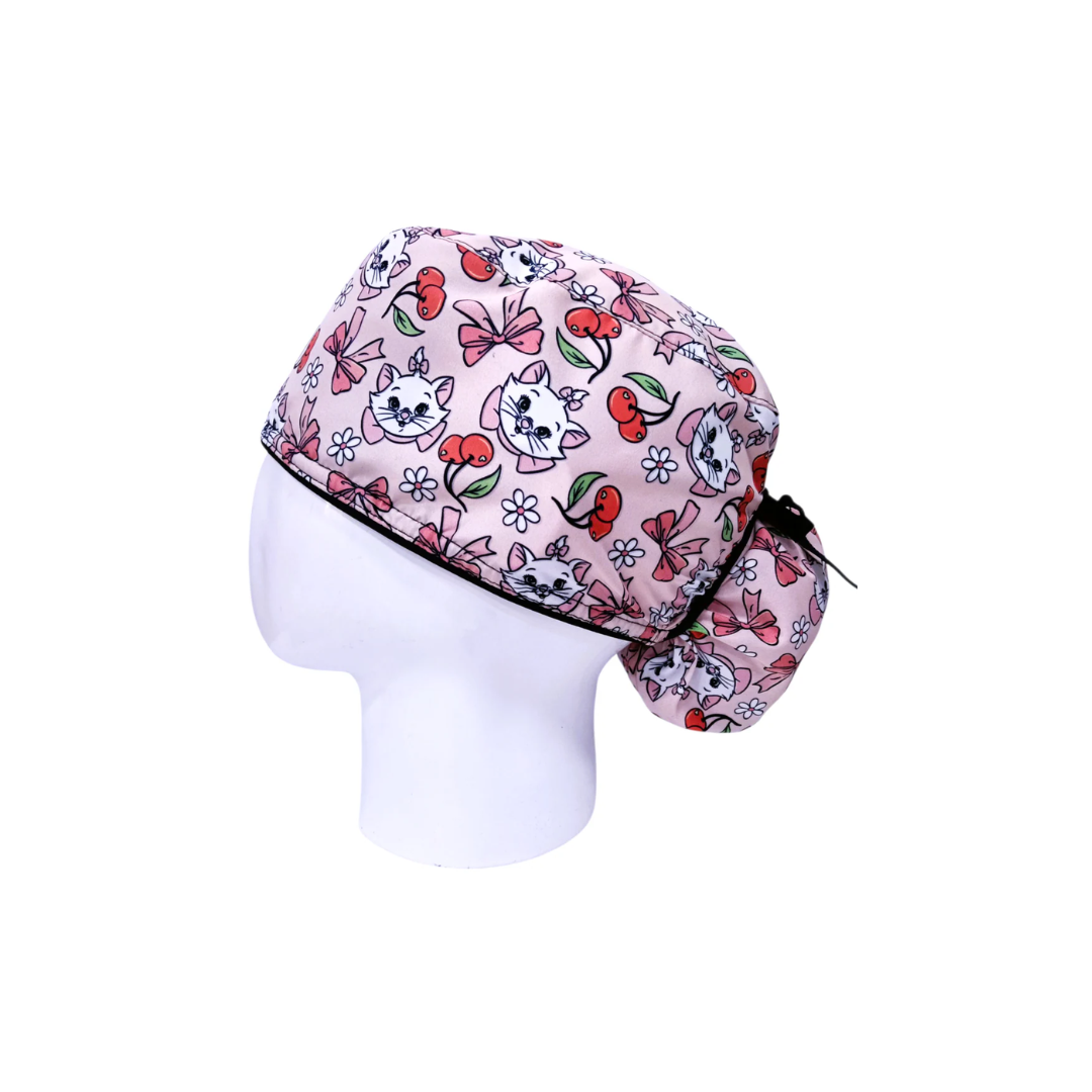 Surgical Scrub Cap for Women Midnight Mouse