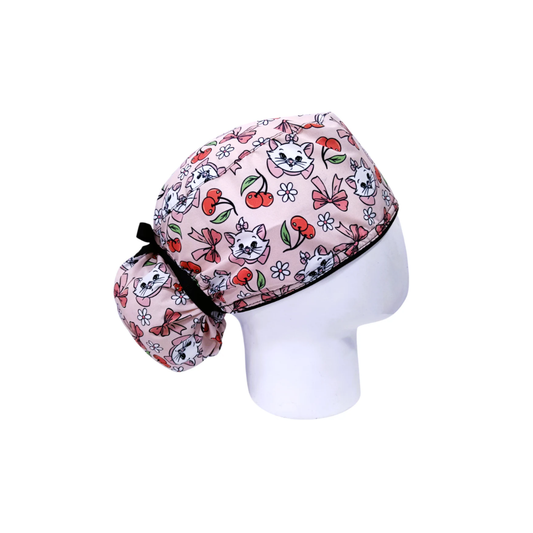 Surgical Scrub Cap for Women Midnight Mouse