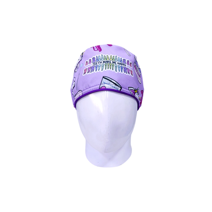 Surgical Scrub Cap for Women Midnight Mouse