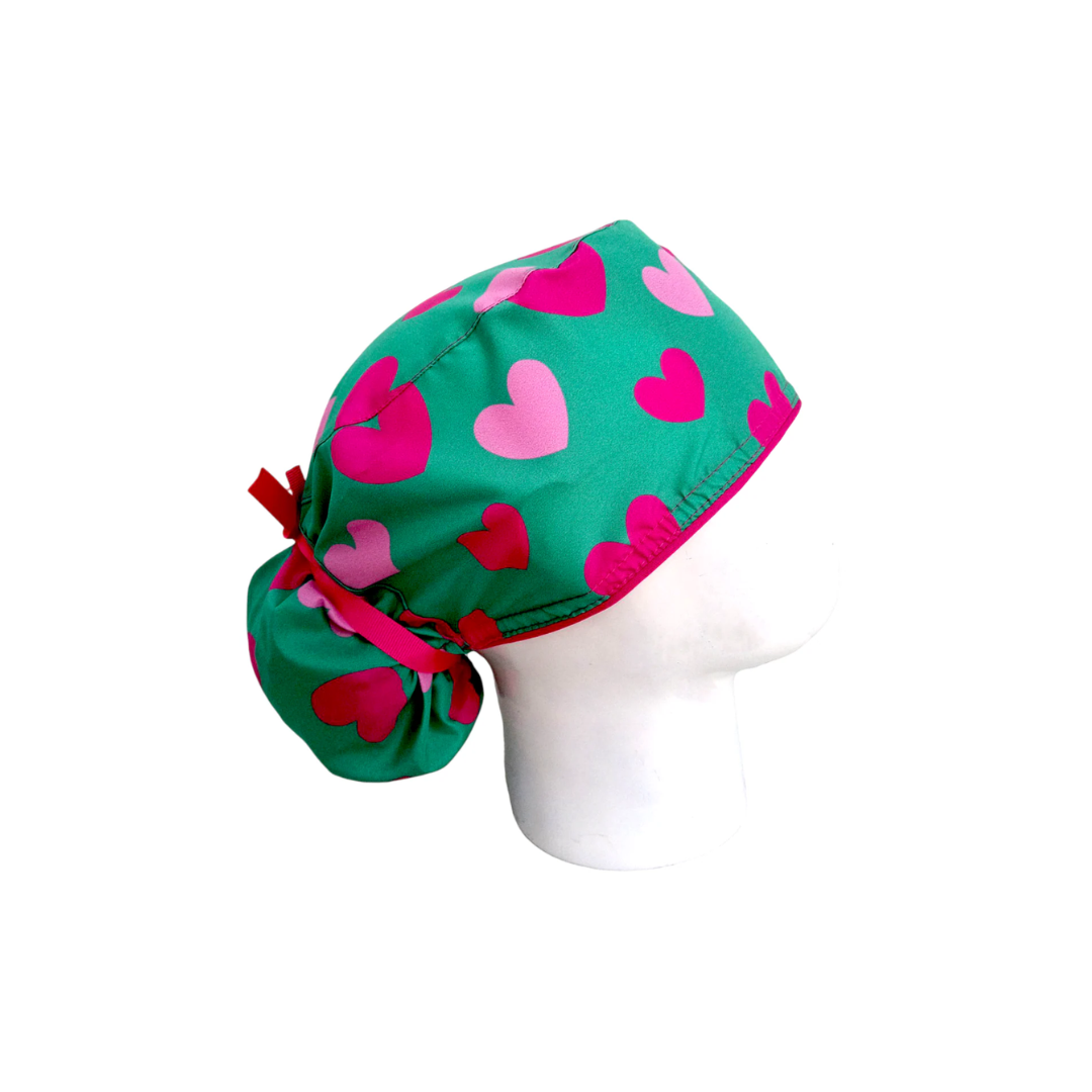 Surgical Scrub Cap for Women Midnight Mouse