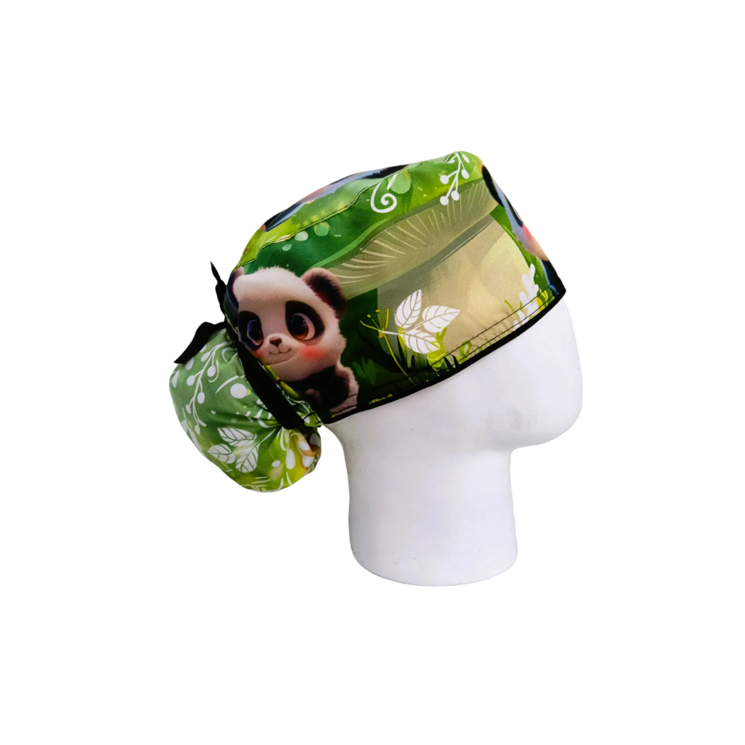 Surgical Scrub Cap for Women Midnight Mouse
