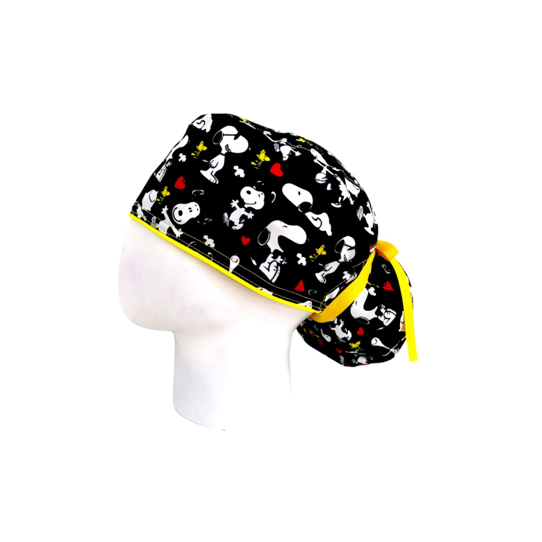 Surgical Scrub Cap for Women Midnight Mouse