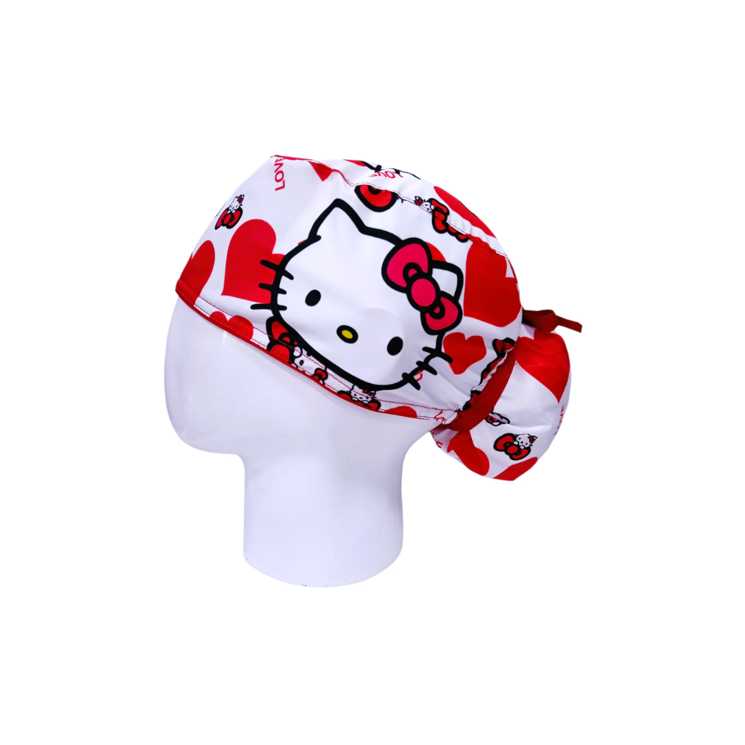 Surgical Scrub Cap for Women Midnight Mouse