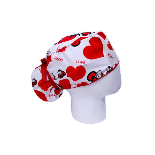 Surgical Scrub Cap for Women Midnight Mouse