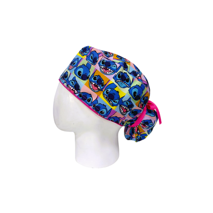 Surgical Scrub Cap for Women Midnight Mouse