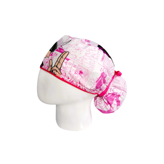 Surgical Scrub Cap for Women Midnight Mouse