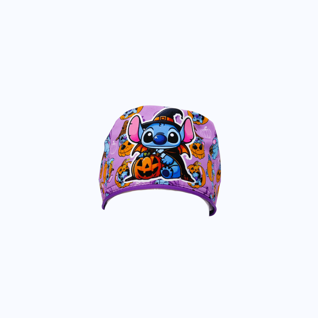 Gorro Quirúrgico Mujer Stitch Halloween