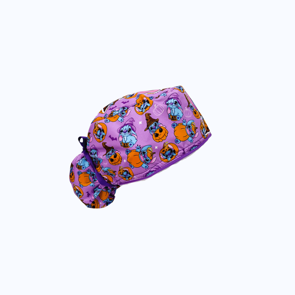 Gorro Quirúrgico Mujer Stitch Halloween