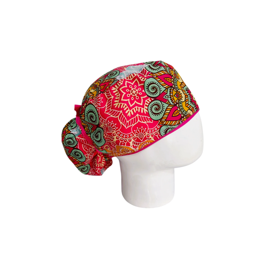 Surgical Scrub Cap for Women Midnight Mouse