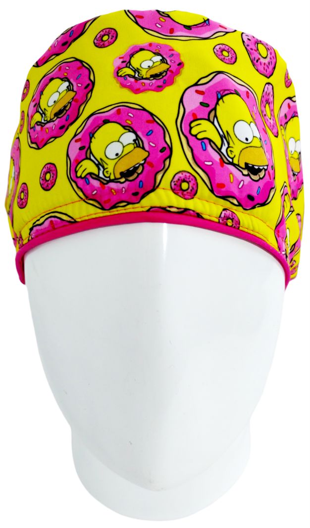 Gorro Quirúrgico Mujer y Portacarnet Homero Donas - gorro antifluido para mujer Doctools - foto 3