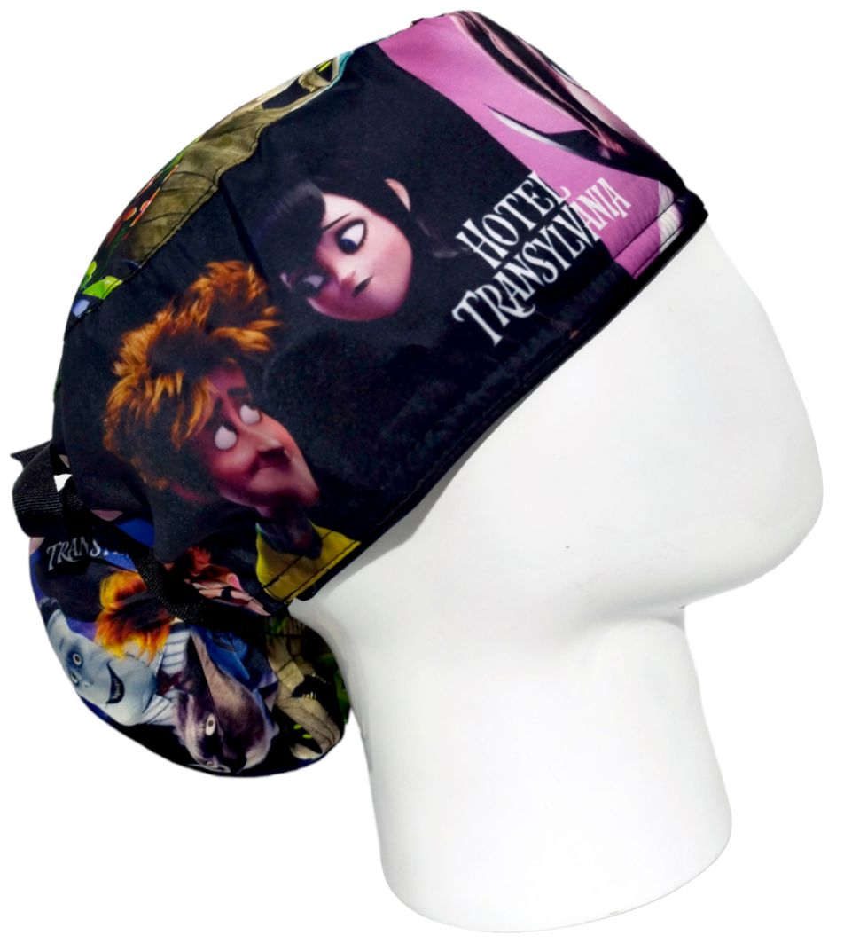 Gorro Quirúrgico Mujer y Portacarnet Hotel Transilvania - gorro antifluido para mujer Doctools - foto 2