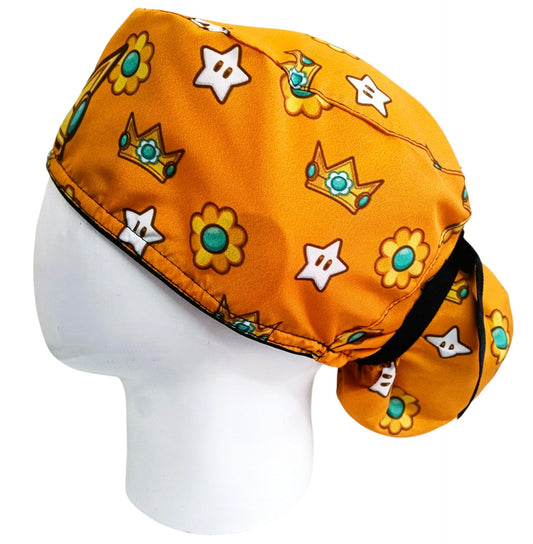 Gorro Quirúrgico Mujer y Portacarnet Rosalina Team Mario - gorro antifluido para mujer Doctools - foto 1
