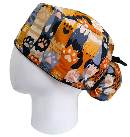 Gorro Quirúrgico Mujer y Portacarnet Paticas - gorro antifluido para mujer Doctools - foto 1