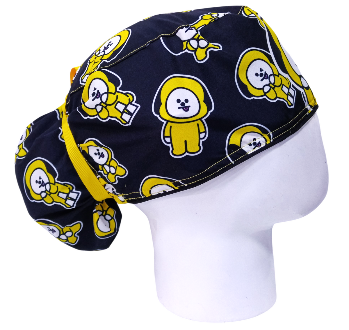 Gorro Quirúrgico Mujer y Portacarnet Chimmy BT21 - gorro antifluido para mujer Doctools - foto 2