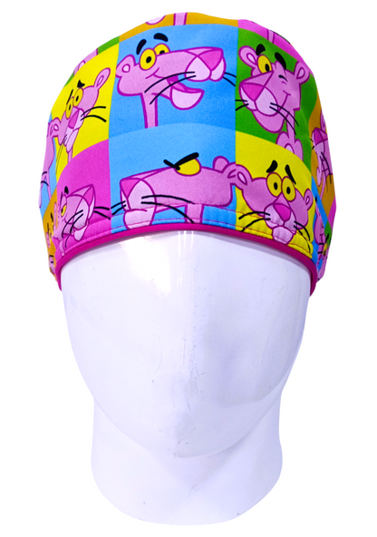 Gorro Quirúrgico Mujer y Portacarnet Pantera Caritas - gorro antifluido para mujer Doctools - foto 3