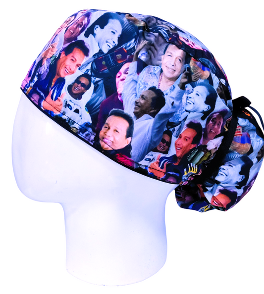 Gorro Quirúrgico Mujer y Portacarnet Diomedes Díaz Collage - gorro antifluido para mujer Doctools - foto 1