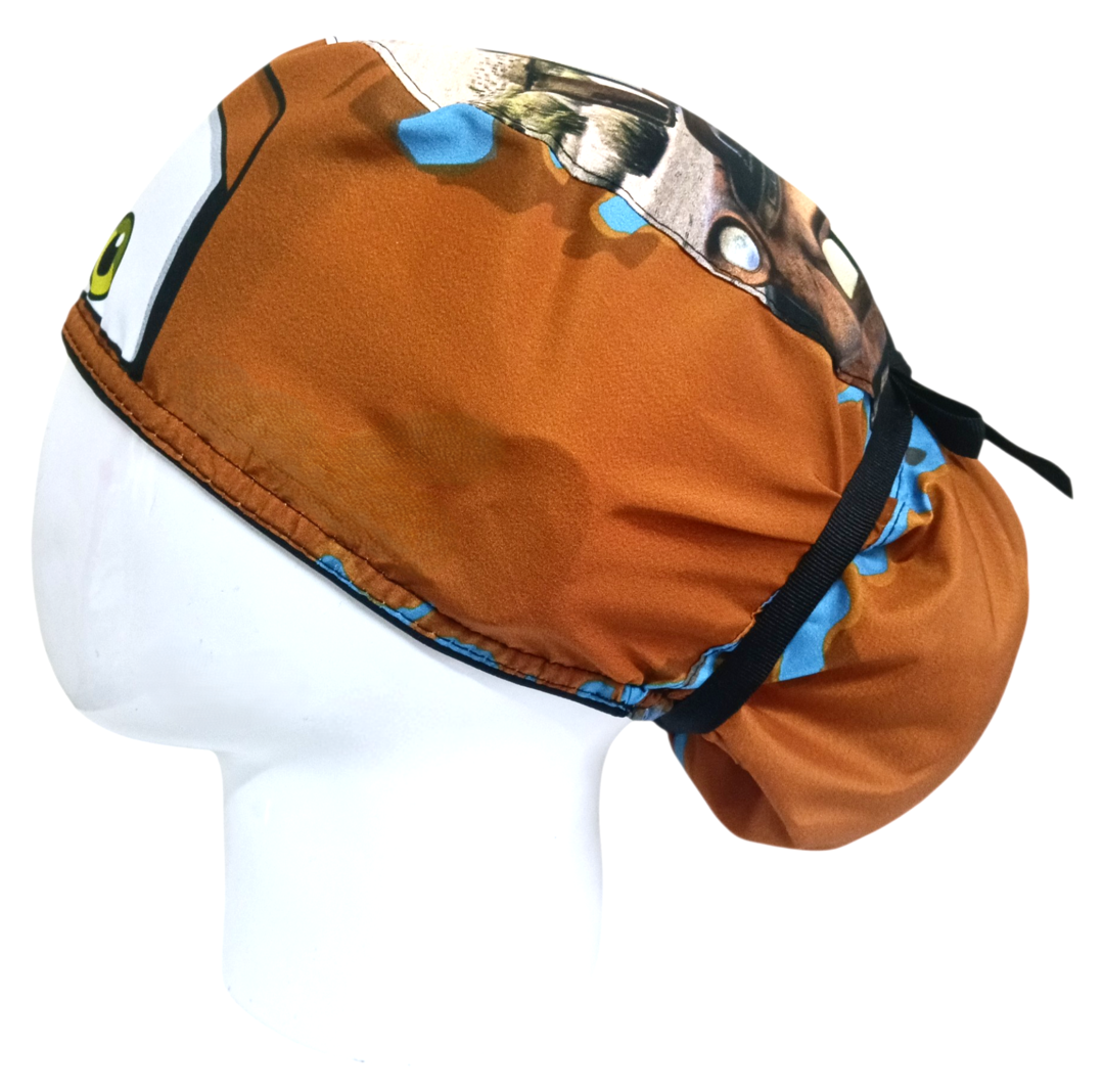 Gorro Quirúrgico Mujer y Portacarnet Mate Cars - gorro antifluido para mujer Doctools - foto 1