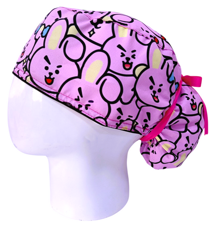Gorro Quirúrgico Mujer y Portacarnet Cooky BTS - gorro antifluido para mujer Doctools - foto 1