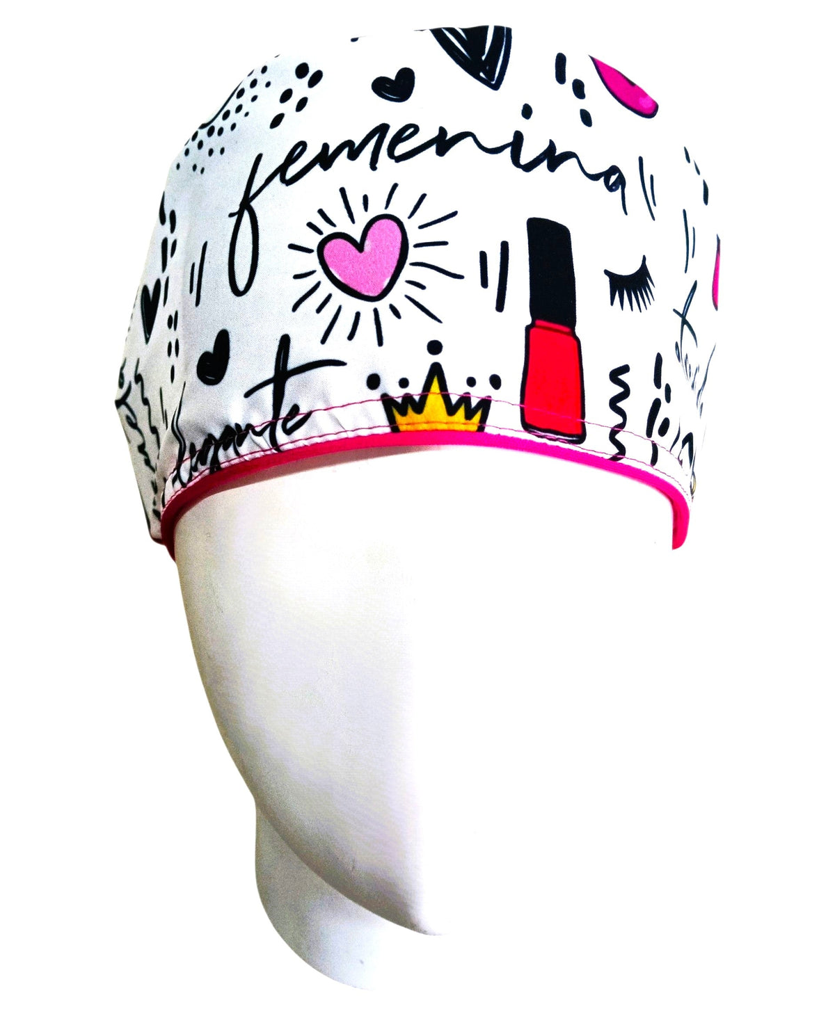 Gorro Quirúrgico Mujer y Portacarnet Coqueta - gorro antifluido para mujer Doctools - foto 3