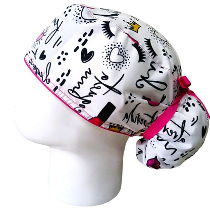 Gorro Quirúrgico Mujer y Portacarnet Coqueta - gorro antifluido para mujer Doctools - foto 1