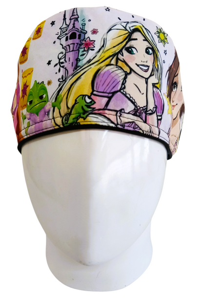 Gorro Quirúrgico Mujer y Portacarnet Rapunzel Animada - gorro antifluido para mujer Doctools - foto 3